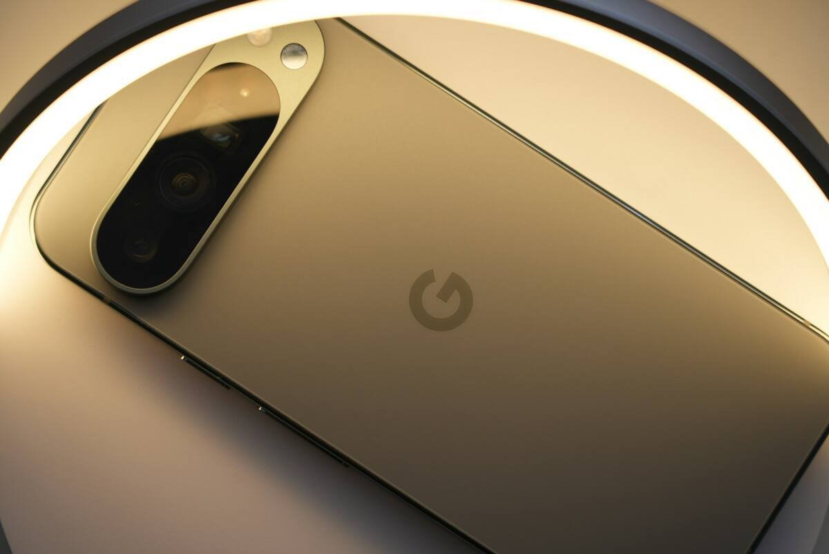 Modern smartphone with a distinctive camera array
